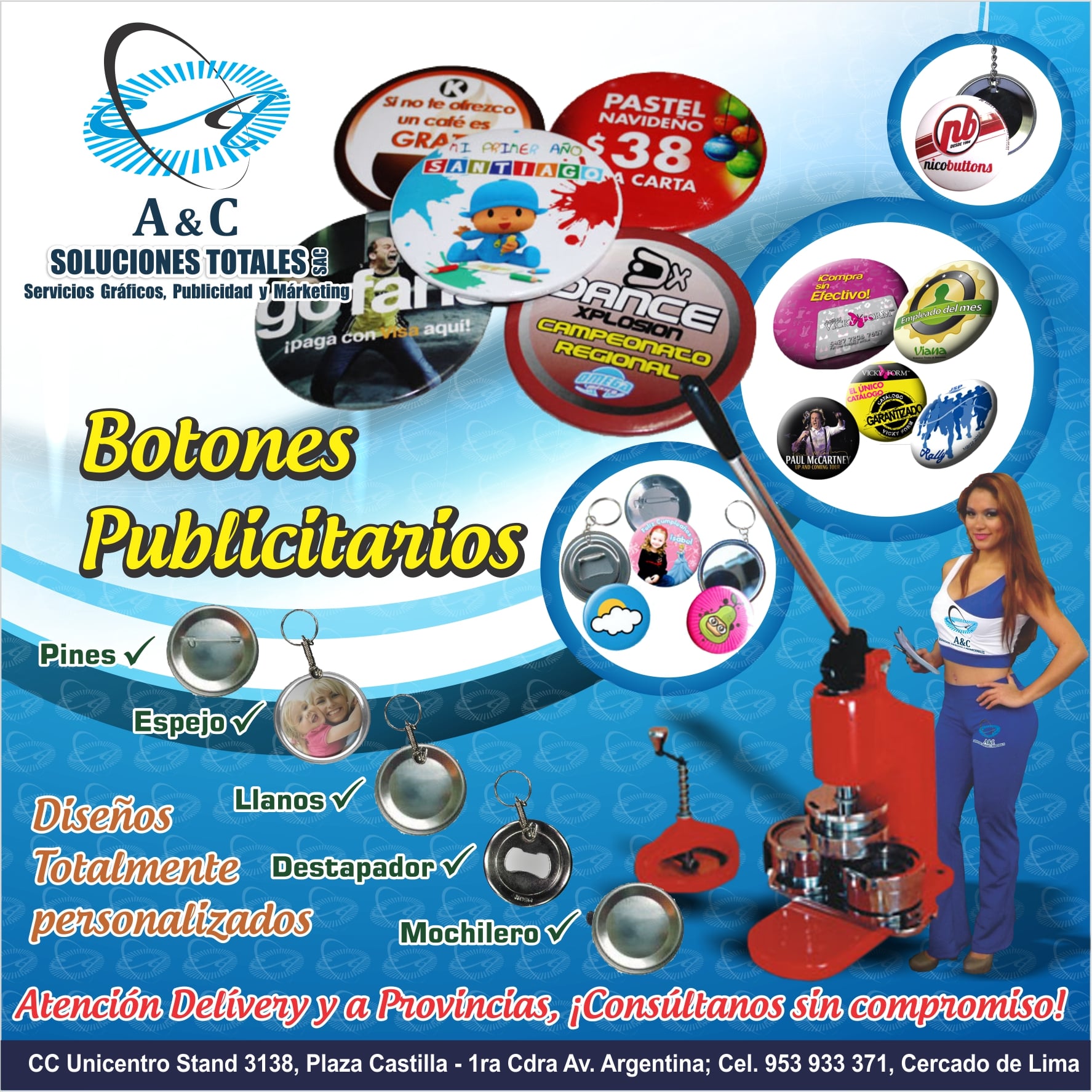 Botones Publicitarios
